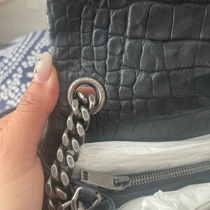 Ysl authentic crossbody leather bag